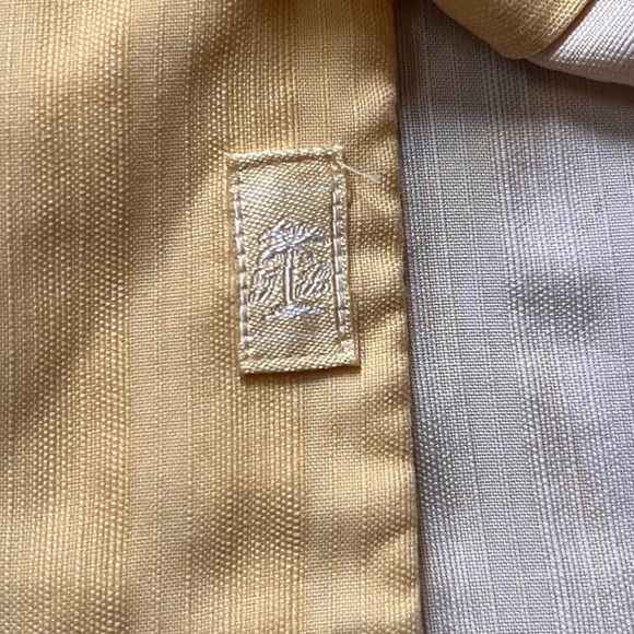 Tommy Bahama 100% Silk Embroidered Tropical Leaf Shirt - Picture 11 of 13